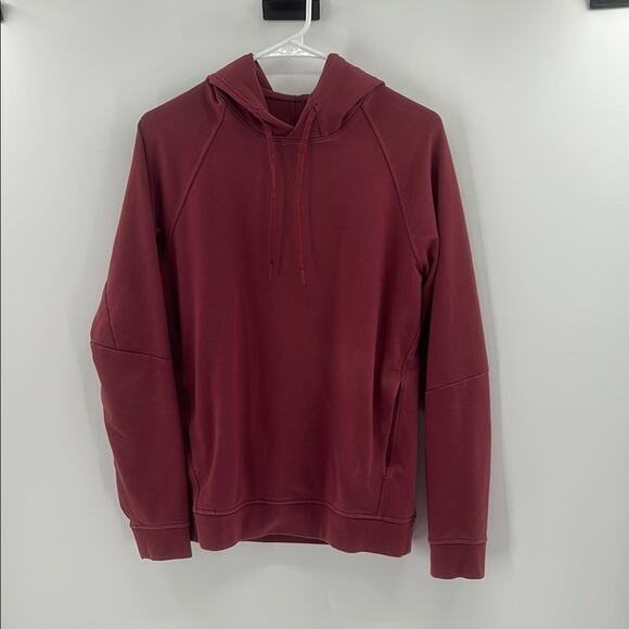 Lululemon Men's Lululemon City Sweat Pullover Hoodie - Mulled Wine - Small - Picture 1 of 7